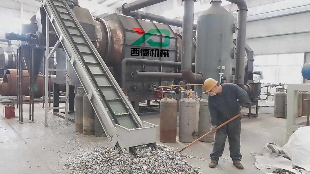 多功能金屬：易拉罐、電容和鋁箔能去除油漆，提升加工便利性，河南西德機(jī)械設(shè)備